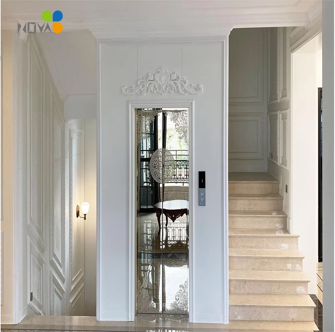 آسانسور ویلا با کیفیت بالا VTEV106 Ascensores Elevadores برای نوسازی خانه