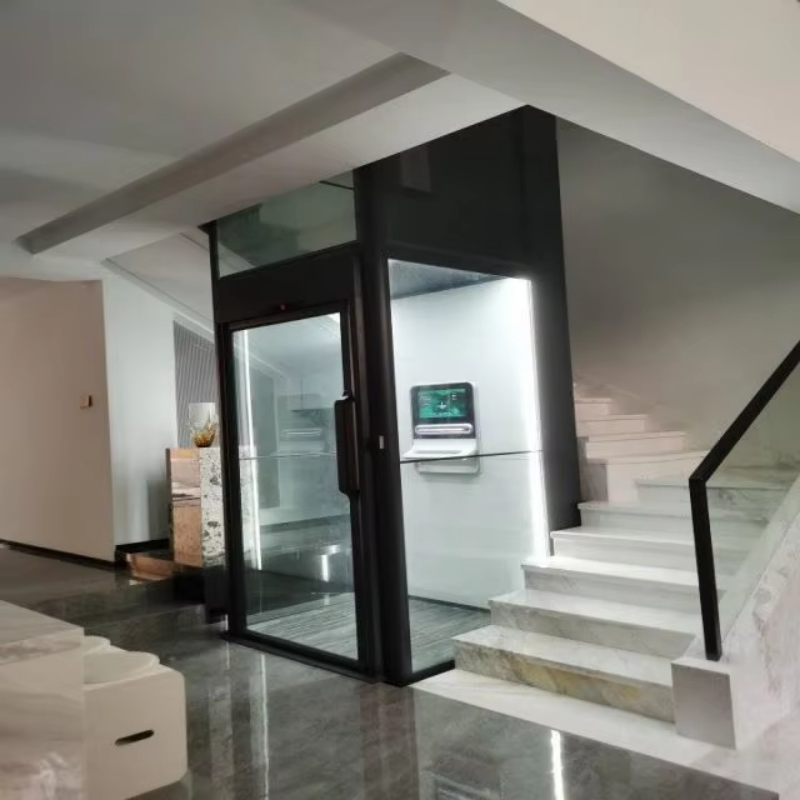 آسانسور ویلا VTEV108 Ascensores Elevadores ایمن و قابل اعتماد برای نصب خانه خانوادگی