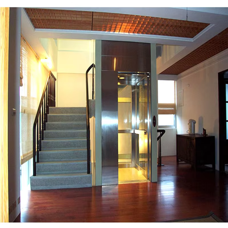 VTEV103 Ascensores Elevadores Smart Control Villa Lift برای حمل و نقل راحت در خانه