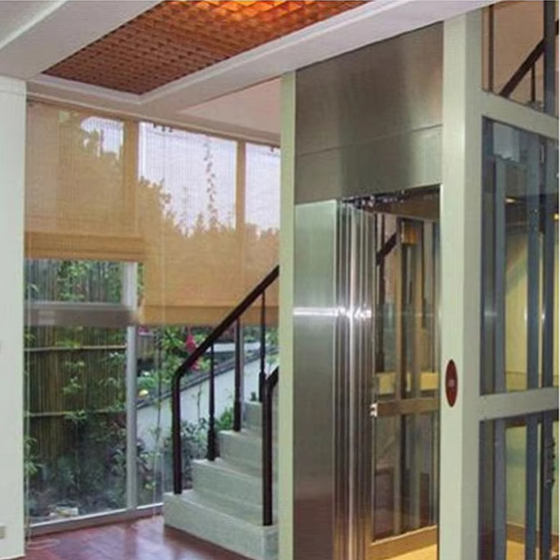 آسانسور ویلا کابین سفارشی VTEV105 Ascensores Elevadores برای دکوراسیون داخلی