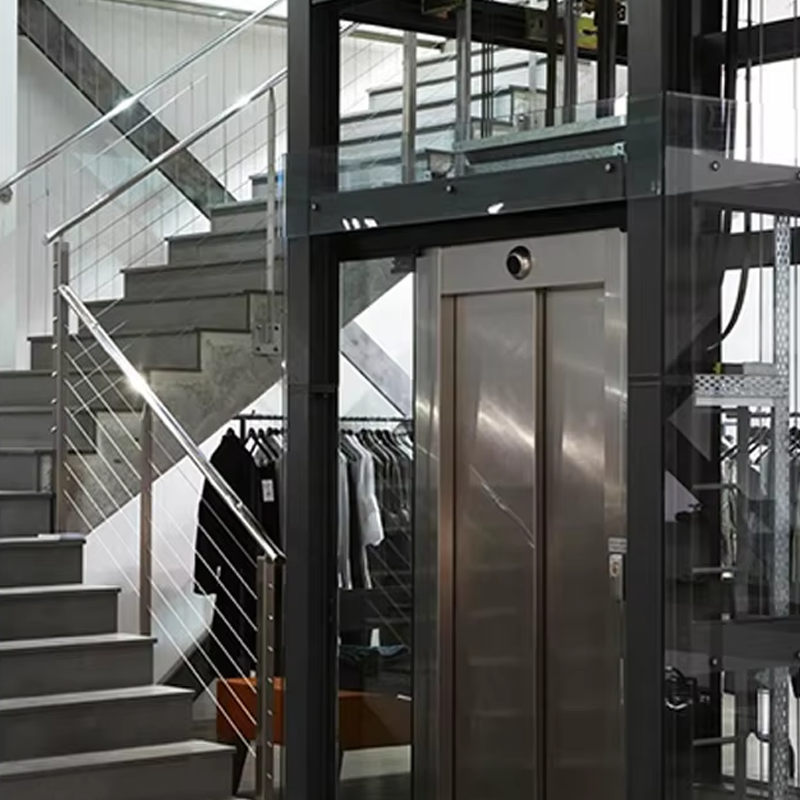 آسانسور ویلا کابین سفارشی VTEV105 Ascensores Elevadores برای دکوراسیون داخلی