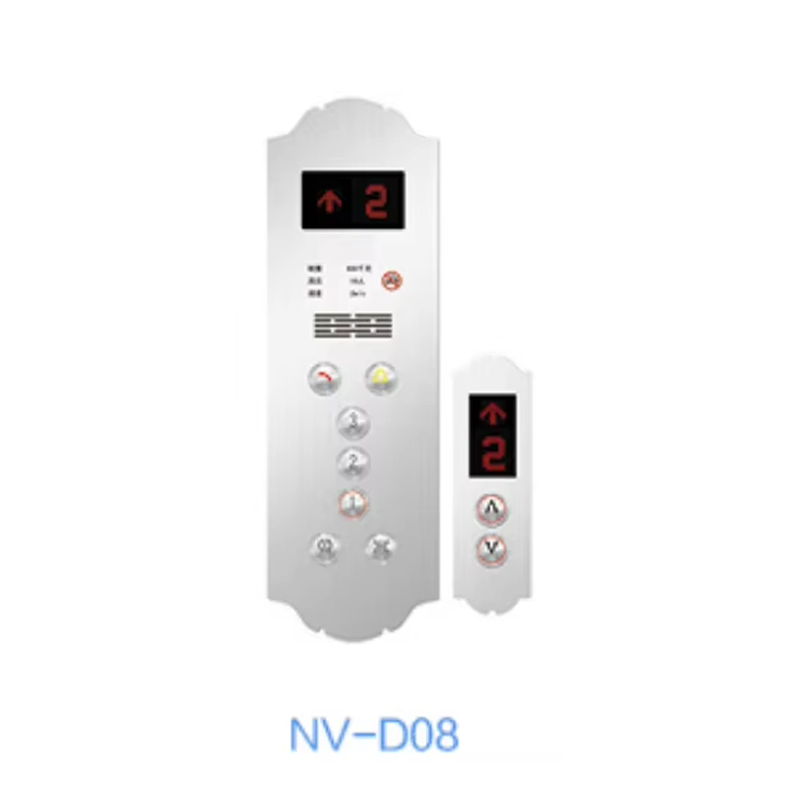 نمایشگر LCD 7 بخش VTSP384 برای COP کابین، قطعات بالابر