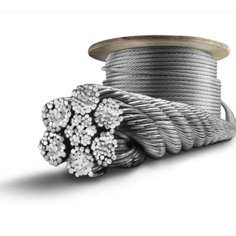 VTSP258 00Elevator Hemp Core Wire Rope for Motor and Speed ​​Governor_elevator Steel Cable