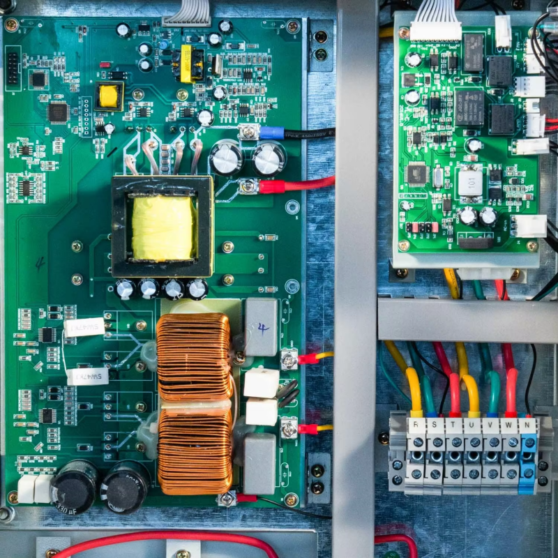 دستگاه نجات خودکار آسانسور فولاد ضد زنگ VTSP370 منبع تغذیه اضطراری ARD برای ساختمان های اداری قطعات آسانسور 1 سال