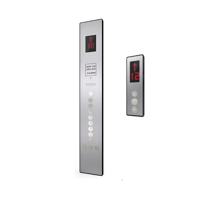 آسانسور VTSP328 NVC 131 با کارایی بالا 6 طبقه پلیسی با دکمه فشاری چراغ قرمز