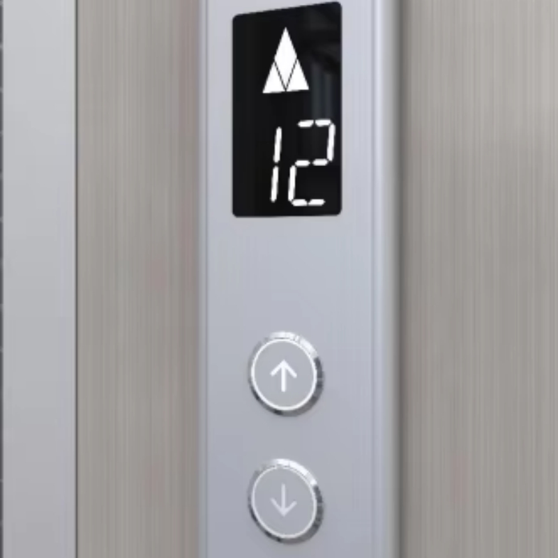 دکمه فشاری مربعی قطعات آسانسور VTSP332 با نور LED