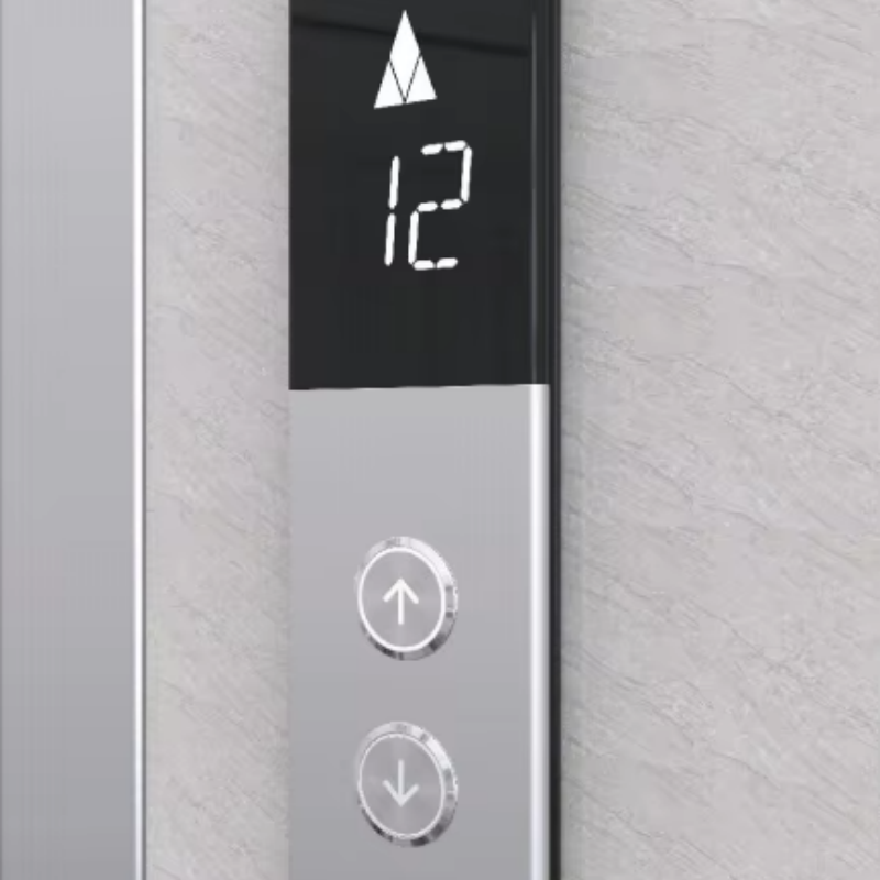دکمه فشاری مربعی قطعات آسانسور VTSP332 با نور LED