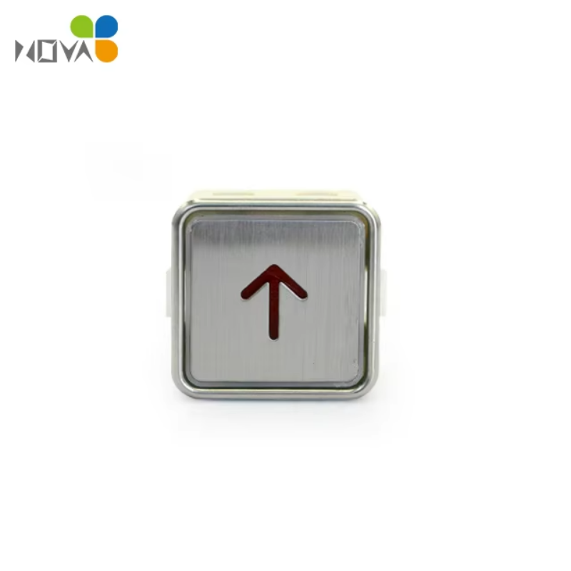 VTSP353 بهترین قیمت قطعات دکمه ای آسانسور استیل مدرن NV برای ساختمان های اداری با 1 سال گارانتی
