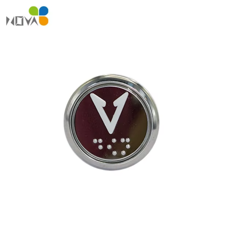 VTSP353 بهترین قیمت قطعات دکمه ای آسانسور استیل مدرن NV برای ساختمان های اداری با 1 سال گارانتی