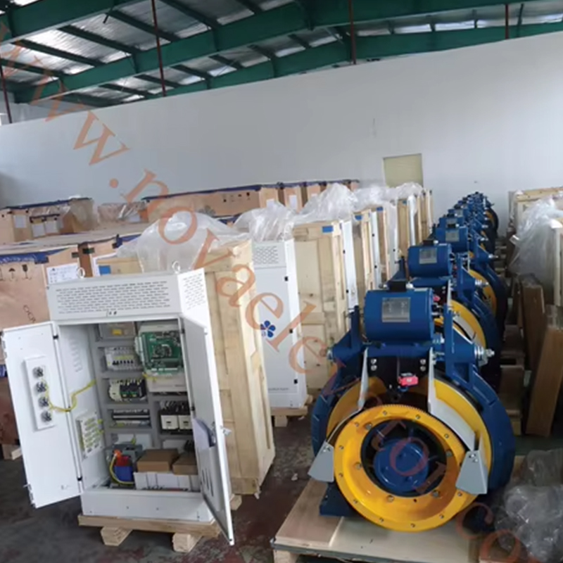لوازم یدکی آسانسور VTSP242 دستگاه آسانسور موتور کششی بدون دنده برای آسانسور مسافری NV41T-GTW10X