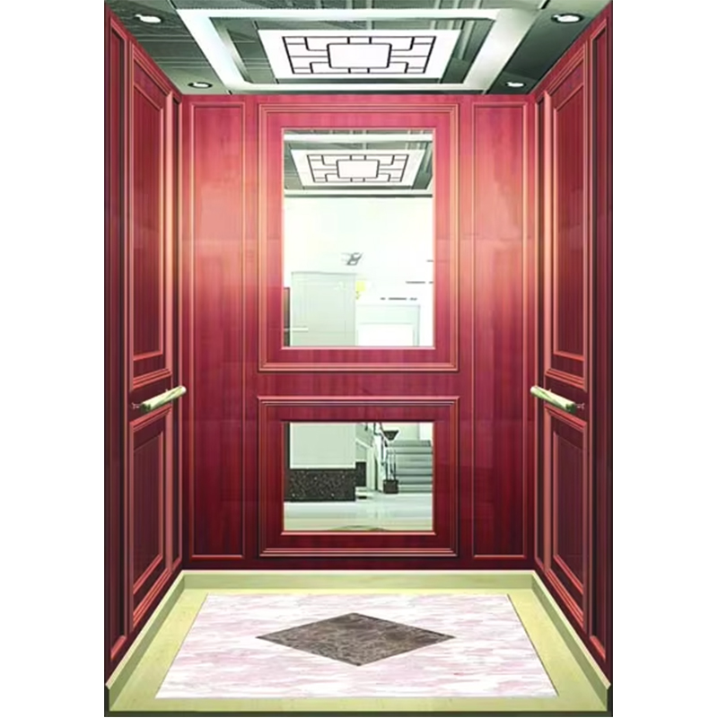 کابین آسانسور هتل لوکس VTSP133 با طراحی معاصر استیل ضد زنگ ممتاز رنگ سفارشی 1 سال گارانتی