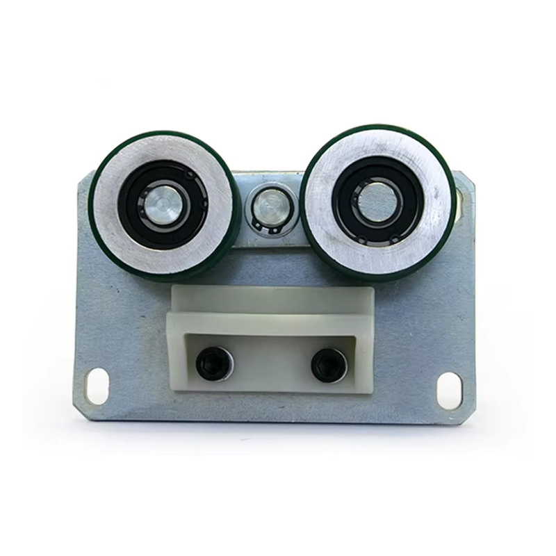 VTSP153 OEM Elevator Parts Lift آسانسور ضد وزن کفش راهنمای غلتکی-فولاد ضد زنگ_فلز طراحی معاصر برای ساختمان های اداری