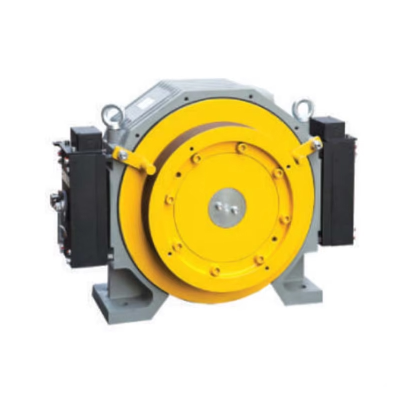 VTSP236 Montanari Gearless Traction Machine MCG130 Lift Motor 630-1000KGS Motor engine