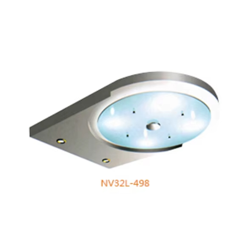 قطعات نوسازی آسانسور VTSP138 سقف آسانسور سفارشی چراغ روشنایی آینه سقف بالابر فولادی ضد زنگ