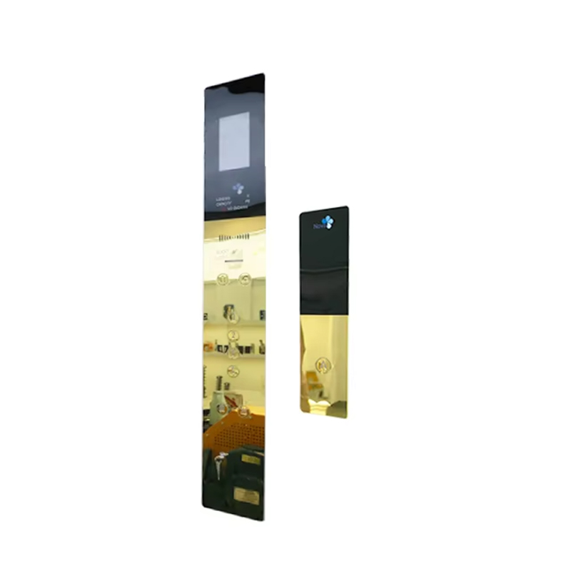 VTSP345 قیمت کارخانه طراحی مدرن پانل درب آسانسور استیل ضد زنگ با دکمه آسانسور دیواری COP LOP