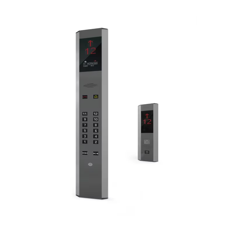 VTSP 385 Segment DOT Matrix صفحه نمایش نشانگر آسانسور فولادی ضد زنگ مدرن صفحه نمایش صفحه نمایش COP LOP قطعات دارای گواهی ISO9001